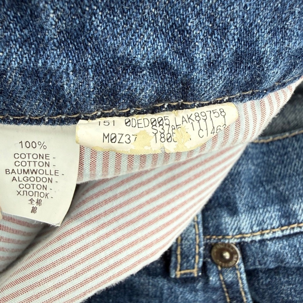 Brunello Cucinelli Mens Blue Straight Leg Denim Jeans Made in Italy 40x30 IT 58 - Picture 3 of 10